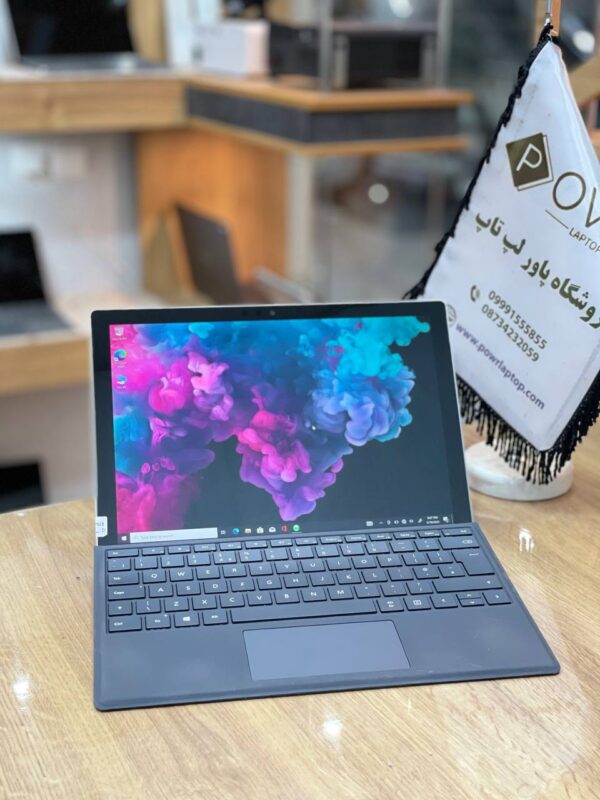 سرفیس استوک پرو 6 Surface pro 6 i5-8350u 8-256gb ssd 12.3" 2k