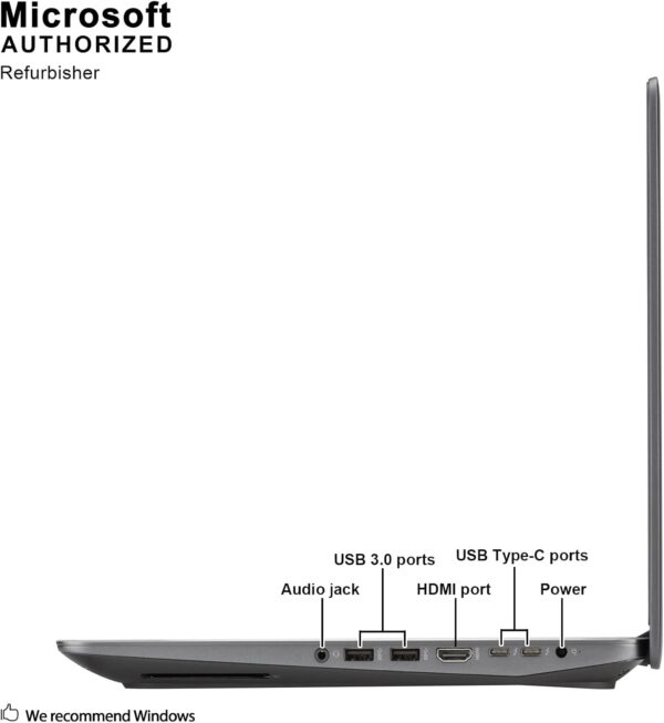 HP Zbook 15 G3 Studio Intel XEON-E3-150 16G-512G 4GB NVIDIA Quadro M1000 15.6" Full HD