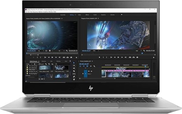 HP Zbook 15 G5 Studio Intel XEON-2176 16G-512G 4GB Nvidia Quadro P1000 15.6" Full HD TOUCH X36