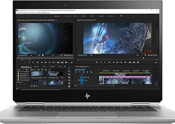 HP Zbook 15 G5 Studio Intel XEON-2176 16G-512G 4GB Nvidia Quadro P1000 15.6" Full HD TOUCH X36