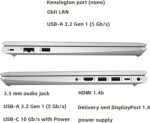 لپ تاپ استوک اچ پی HP Probook 445 G8 Ryzen 5-5600U 16G-512G 512MB 14.1" Full HD - Image 4