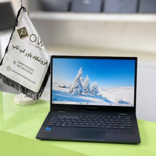لپ تاپ استوک Asus expertbook B530FB i5-1235u 8-256gb ssd 13" FHD touch 360
