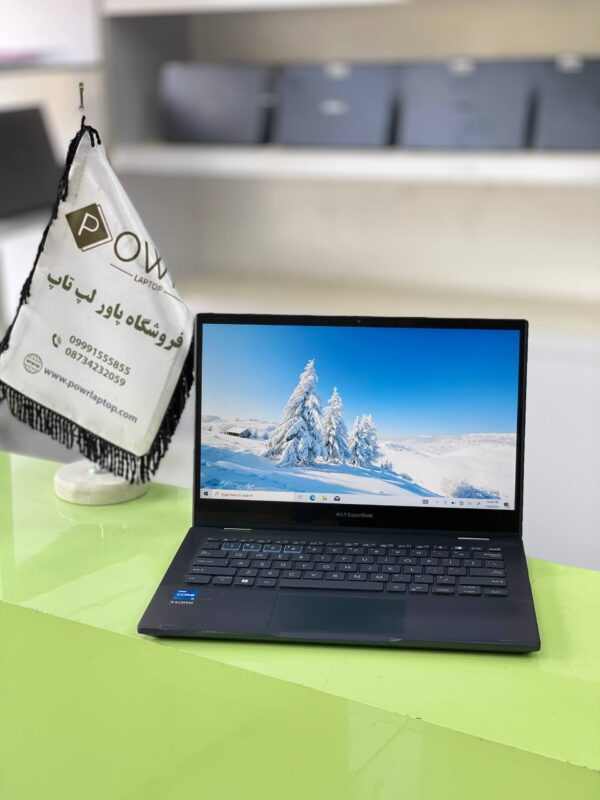 لپ تاپ استوک Asus expertbook B530FB i5-1235u 8-256gb ssd 13" FHD touch 360