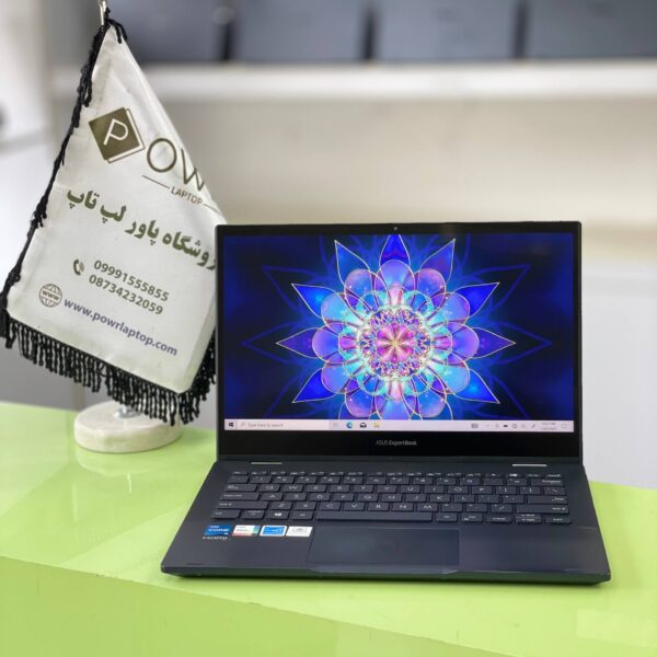 لپ تاپ استوک  Asus expertBook B3302FEA core i5-1135G7 8-256gb ssd fhd touch 360 13".3