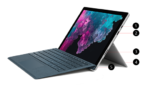 لپ تاپ استوک  Microsoft Surface Pro 5 core i7-7660U  16GB-512GB intel iris Pluse 12" - 2K - Touch - Image 2