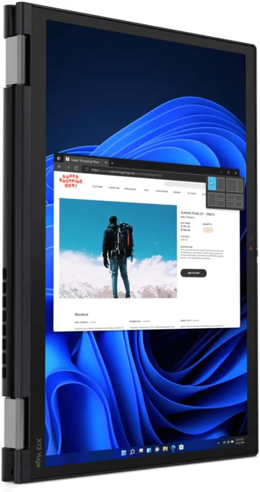 لپ تاپ استوک lenovo X1 Yoga GEN3 core i5-8350U 8GB-256GB INTEL HD 14." FULL HD TOUCH X360