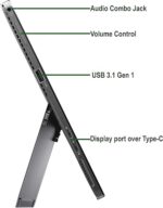لپ تاپ استوک DELL LATITUDE 5290 - 2in1 CORE i5-8350U 16G 256G INTEL UHD 12.5"full hd - Image 5