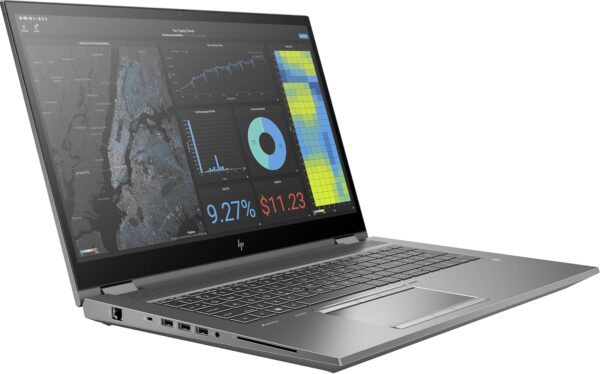 لپ تاپ استوک HP ZBook Fury 17 G7 4k Touch core i7-1075H 32GB-512GB 4GB NVIDIA QUADRO T1000 17.3" FULL HD