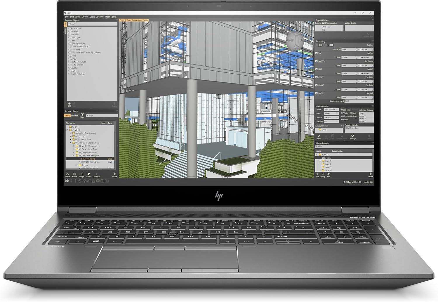 لپ تاپ استوک HP ZBook FURY 15 G7 core i7-10750H 32GB-512GB 4GB NVIDIA QUADERO T1000 15.6″ FULL HD