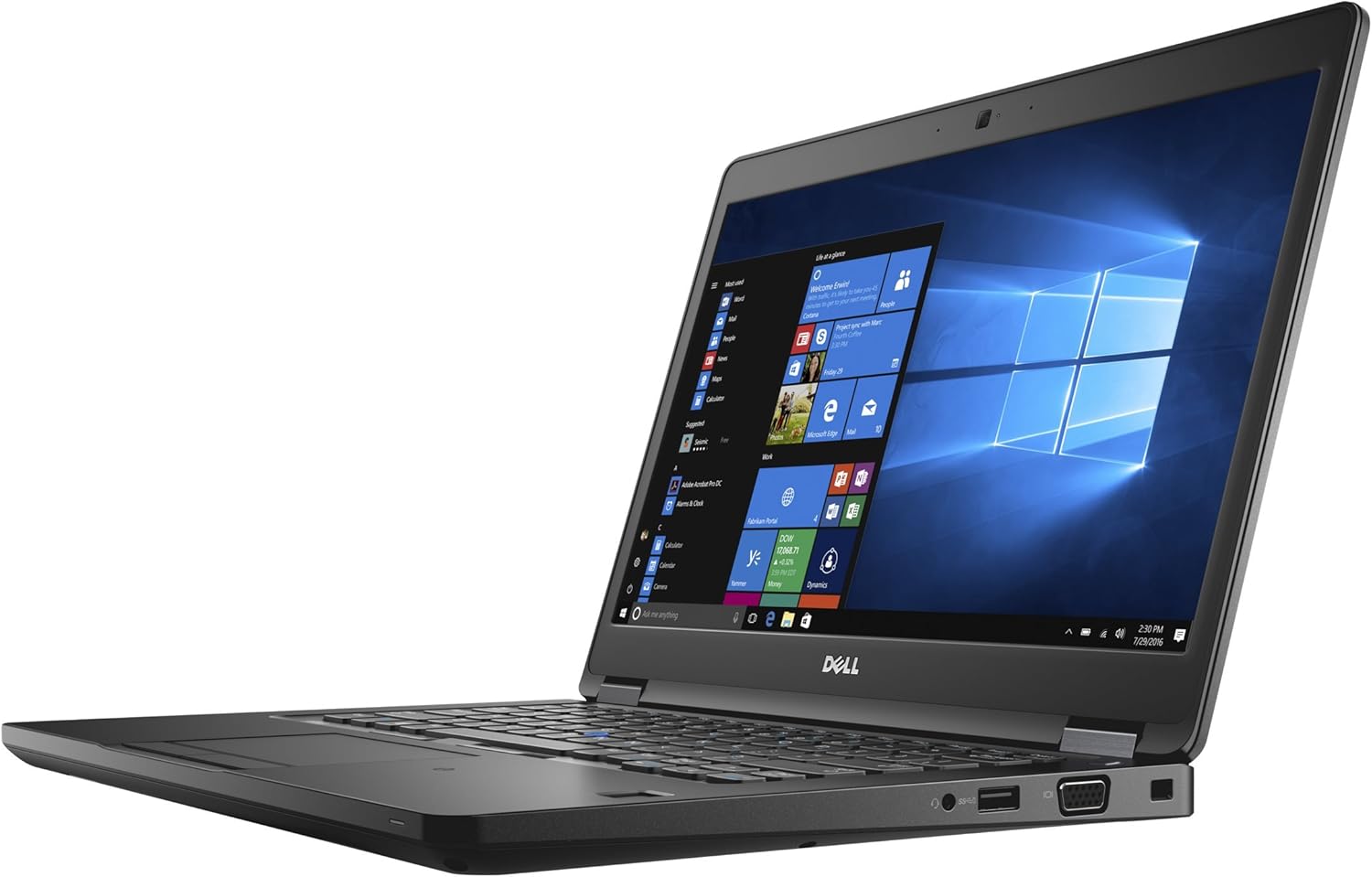 لپ تاپ استوک Dell Latitude 5480 Core i7-6600U 8GB-256GB 2GB NVIDIA 930MX 14." FULL HD