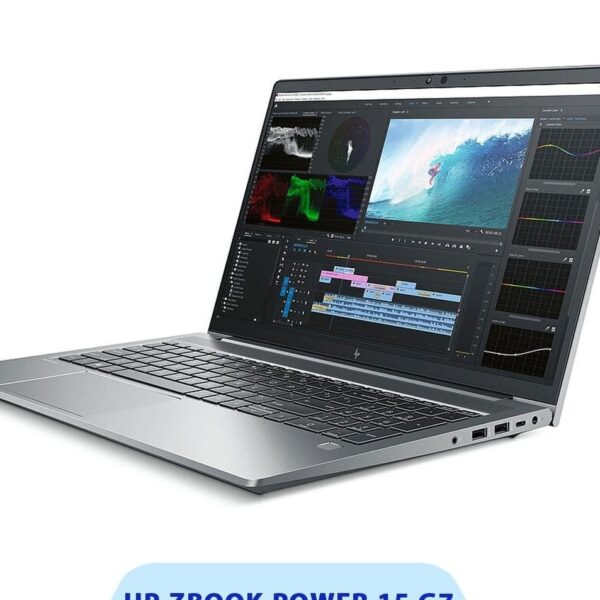 لپ تاپ استوک HP ZBook POWER  15 G7 CORE i7-10850H 16GB-512GB 4GB NVIDIA QUADERO T1000 15.6″ FULL HD