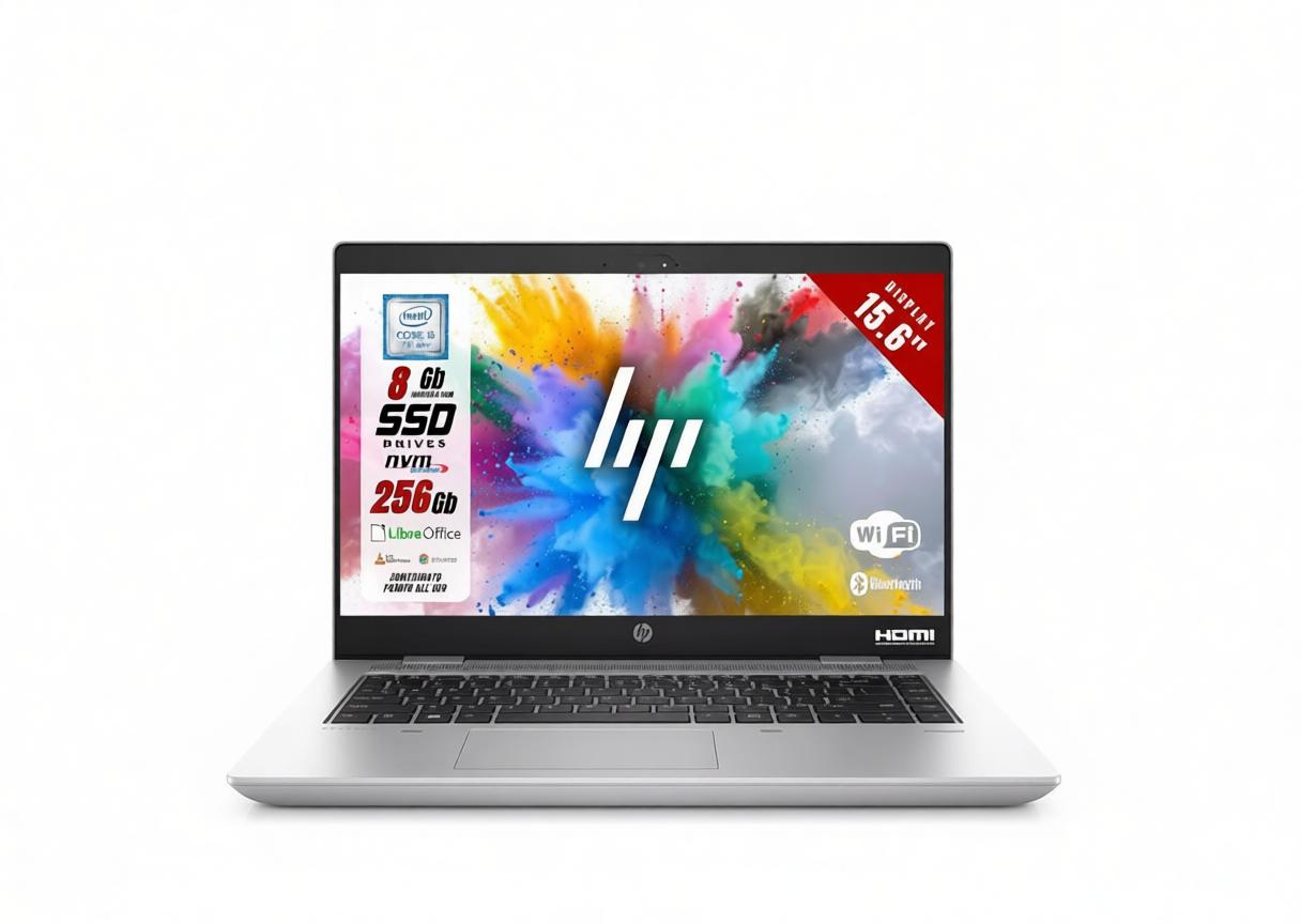 a_عکس_یک_در_یک_باشد لپ تاپ استوک hp probook 650 G4 i5-7200u 8-256GB 15.6 - Image 1